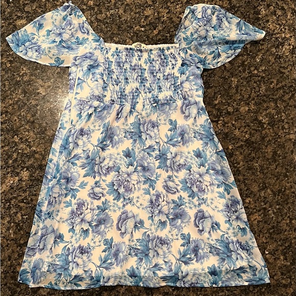 Revolve BREANNA DRESS IN MAMA BLUES - Picture 3 of 4